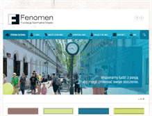 Tablet Screenshot of fundacjafenomen.pl